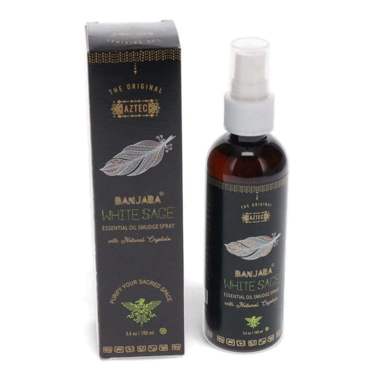 Banjara Smudge Spray White Sage 100ml - MarshallsHealthShop