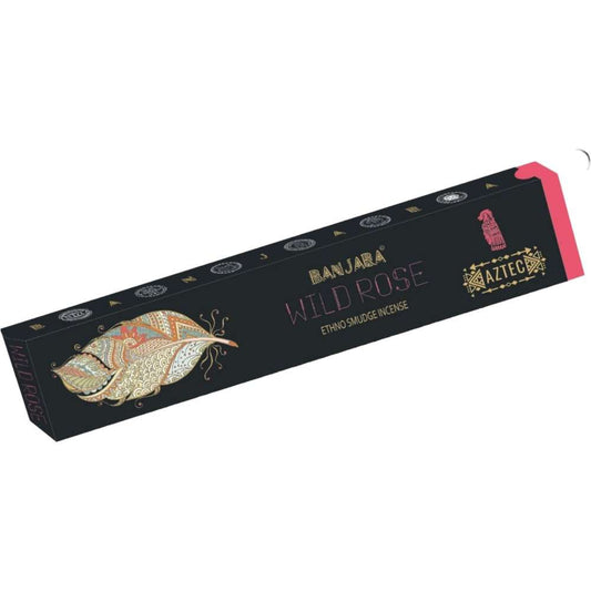 BANJARA Wild Rose Incense 15gms - MarshallsHealthShop
