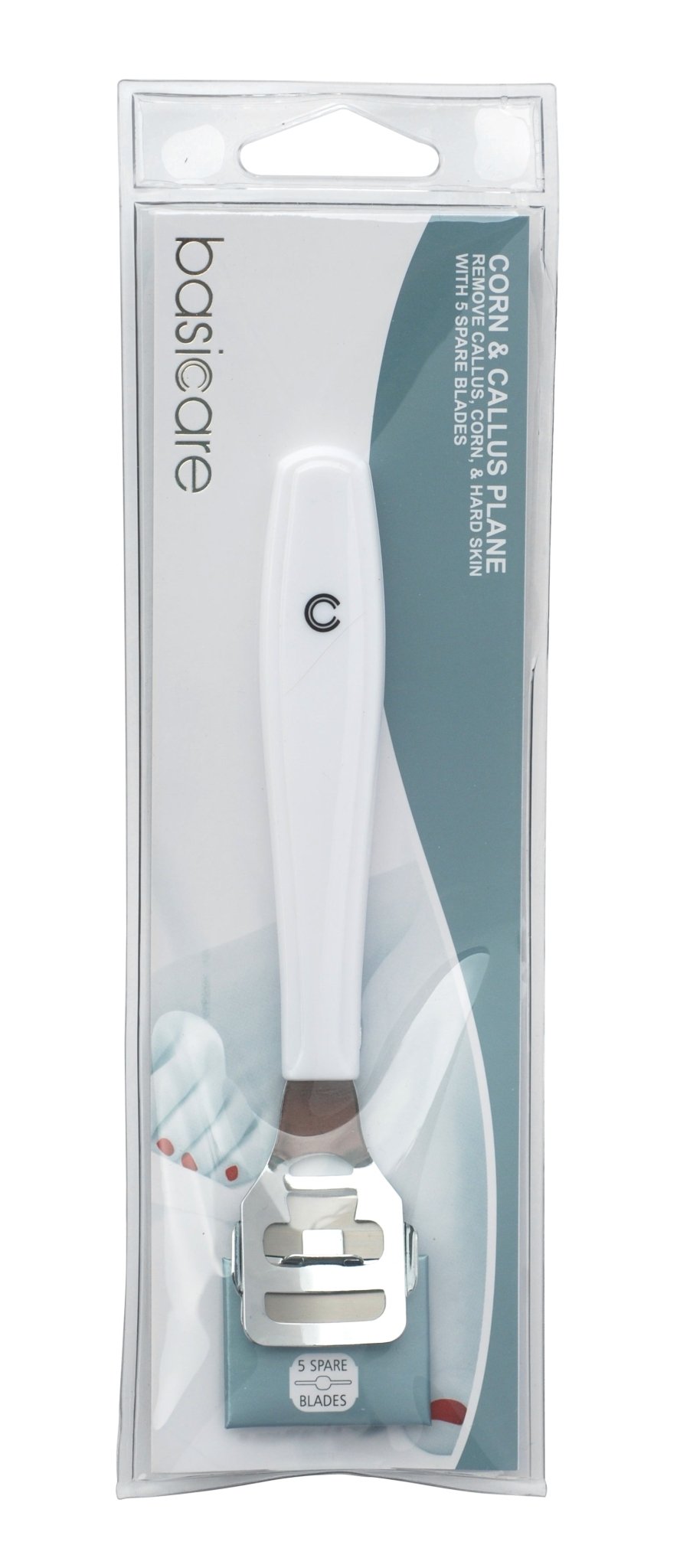 Basicare Cornplane With 5 Spare Blades - MarshallsHealthShop