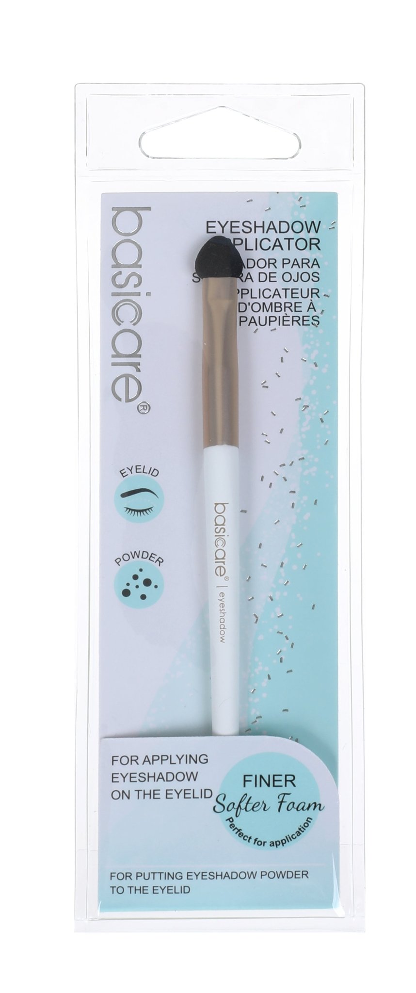 Basicare Eye Shadow Applicator 13cm - Foam Tip - MarshallsHealthShop