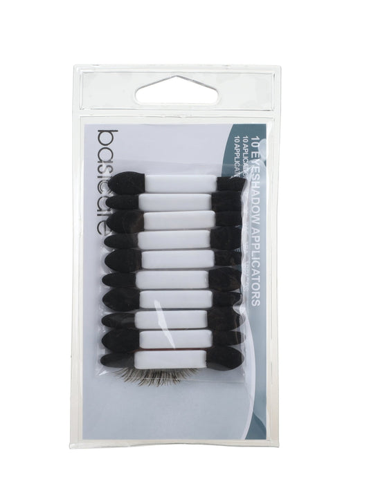 Basicare Eyeshadow Applicator Double Ended 10 Pack - MarshallsHealthShop