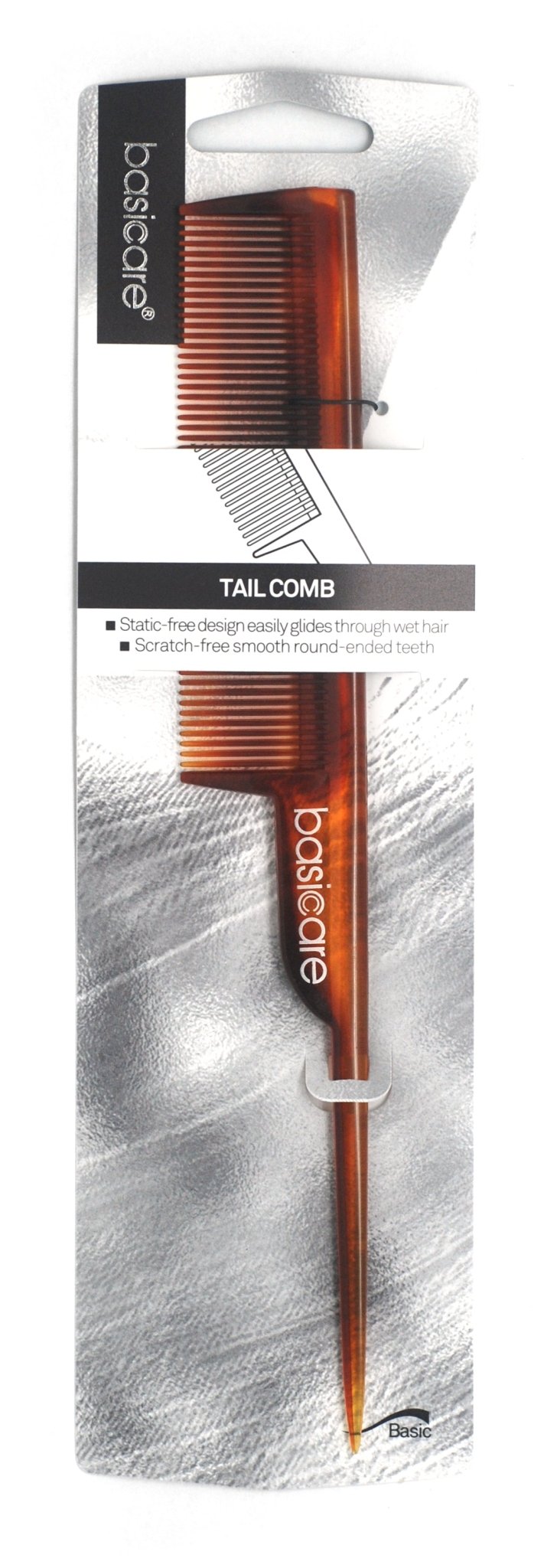 Basicare Hair Comb - Tail Comb - MarshallsHealthShop