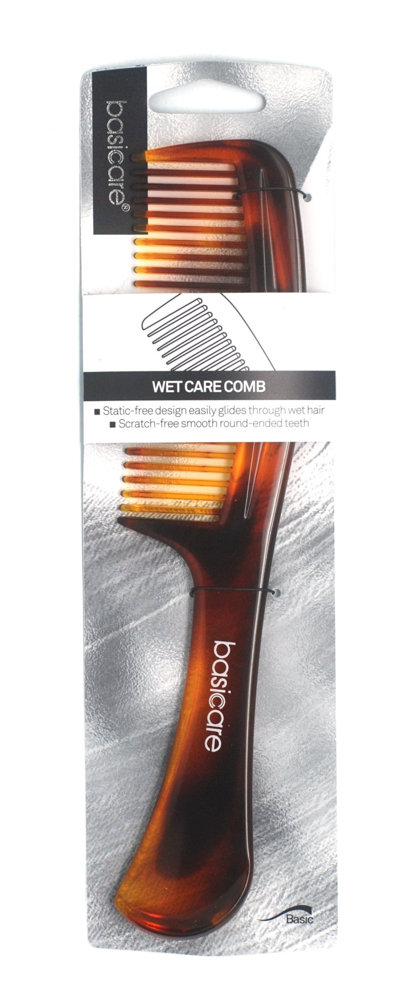 Basicare Hair Comb - Wet Care Antistatic Comb 22cm - MarshallsHealthShop