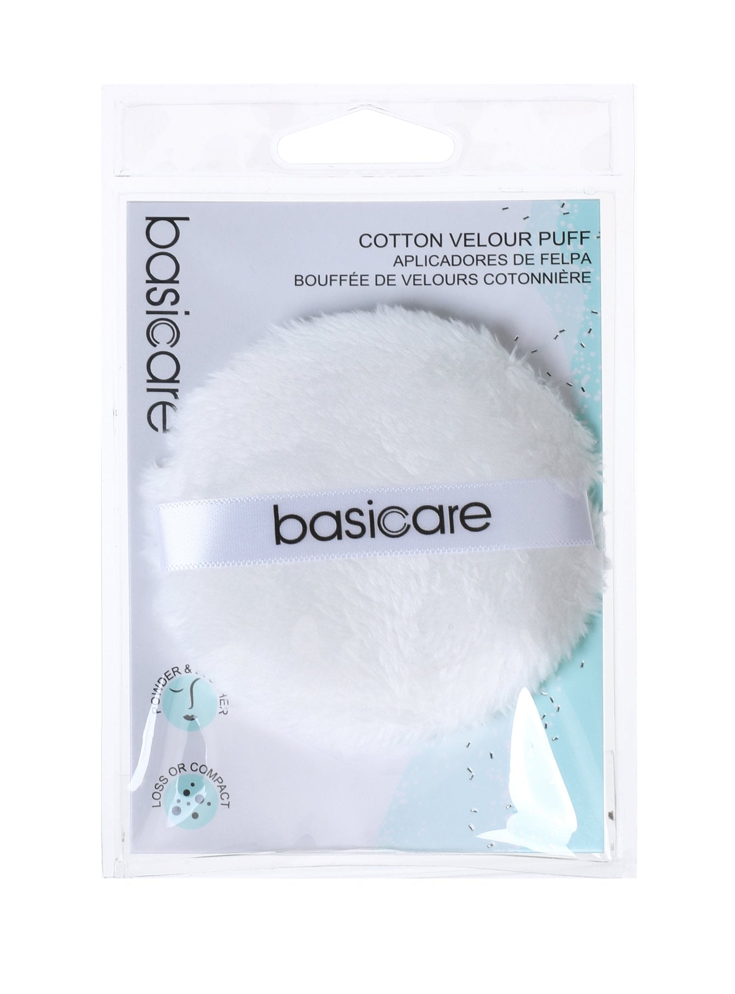 Basicare Puff Cotton Velour - MarshallsHealthShop