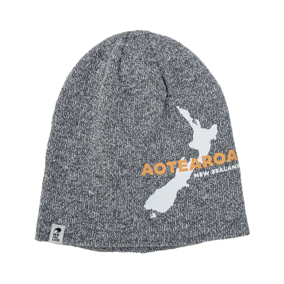 Beanie Aotearoa NZ Charcoal Marle - MarshallsHealthShop