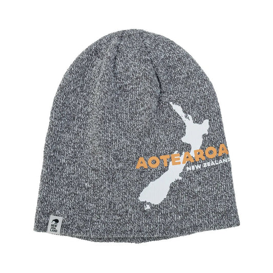 Beanie Aotearoa NZ Charcoal Marle - MarshallsHealthShop