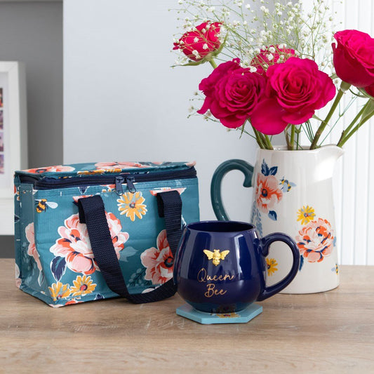 Bee - utiful Floral Ceramic Flower Jug - MarshallsHealthShop