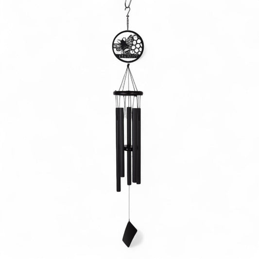 Bee Wind Chime 40" Black&nbsp;
Bee Happy and enjoy this Windchime coated in a black paint finish. Suitable for indoor and outdoor use.

1st Stop, Marshall's Health Shop, Gift Shop!

SKU:&nbsp;GKWC07
