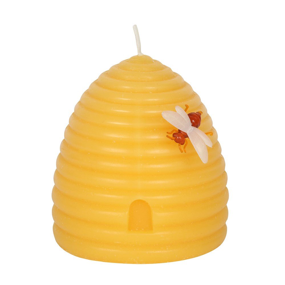 Beeswax Hive Shaped Candle - MarshallsHealthShop