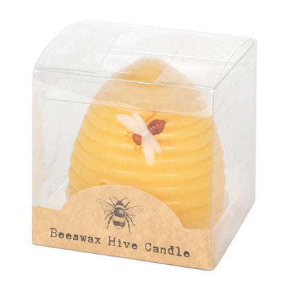 Beeswax Hive Shaped Candle - MarshallsHealthShop