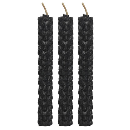 Beeswax Spell Candles Black - MarshallsHealthShop