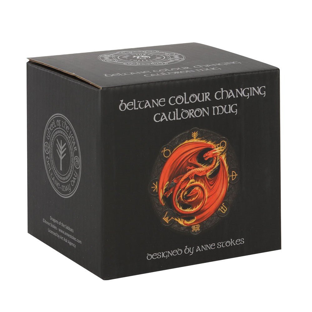 Beltane Colour Changing Cauldron Mug - MarshallsHealthShop