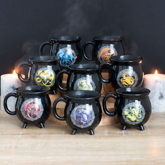 Beltane Colour Changing Cauldron Mug - MarshallsHealthShop