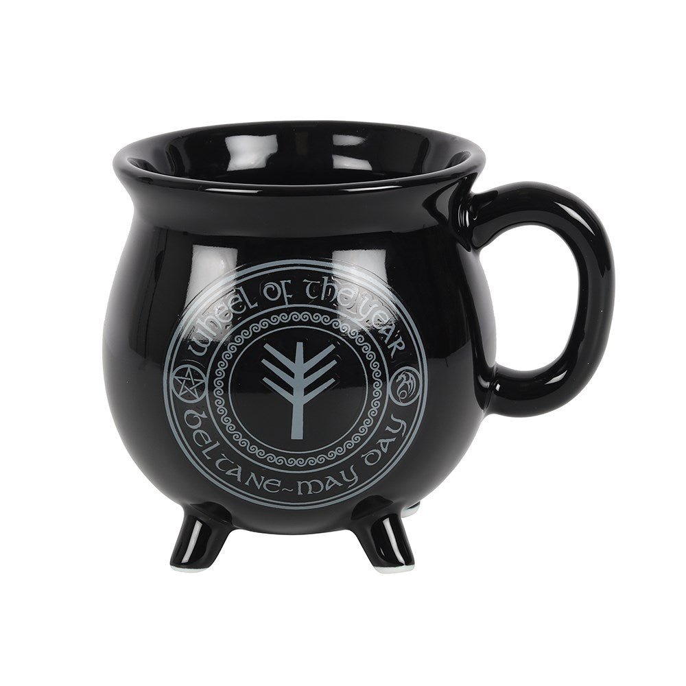 Beltane Colour Changing Cauldron Mug - MarshallsHealthShop