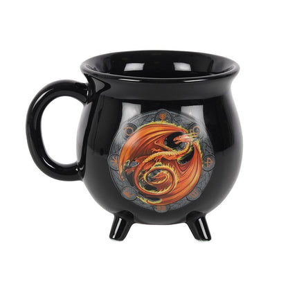 Beltane Colour Changing Cauldron Mug - MarshallsHealthShop