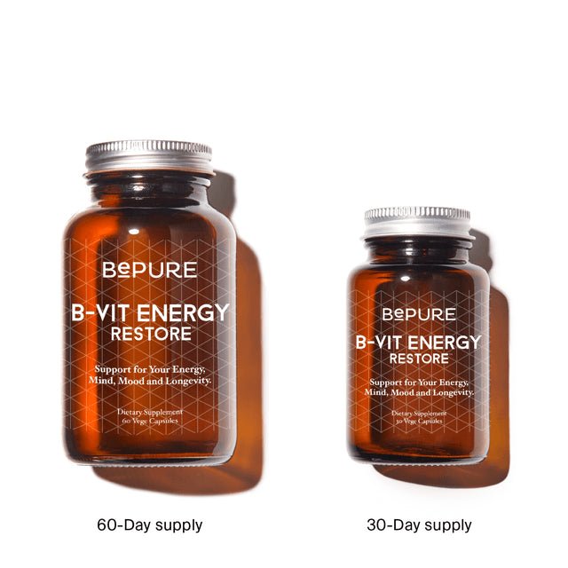 BePure B - Vit Energy Restore - 1st Stop Marshall's Health Shop, Gift Shop! - Heath and Natural Therapy New Brighton Christchurch - Naturopath