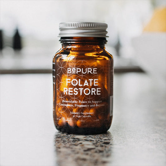 BePure Folate Restore 30 - Day - 1st Stop Marshall's Health Shop, Gift Shop! - Heath and Natural Therapy New Brighton Christchurch - Naturopath