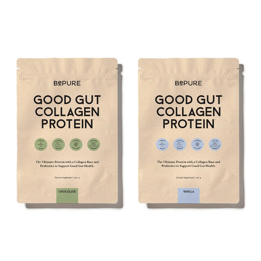 BePure Good Gut Collagen Protein Pouch - 1st Stop Marshall's Health Shop, Gift Shop! - Heath and Natural Therapy New Brighton Christchurch - Naturopath