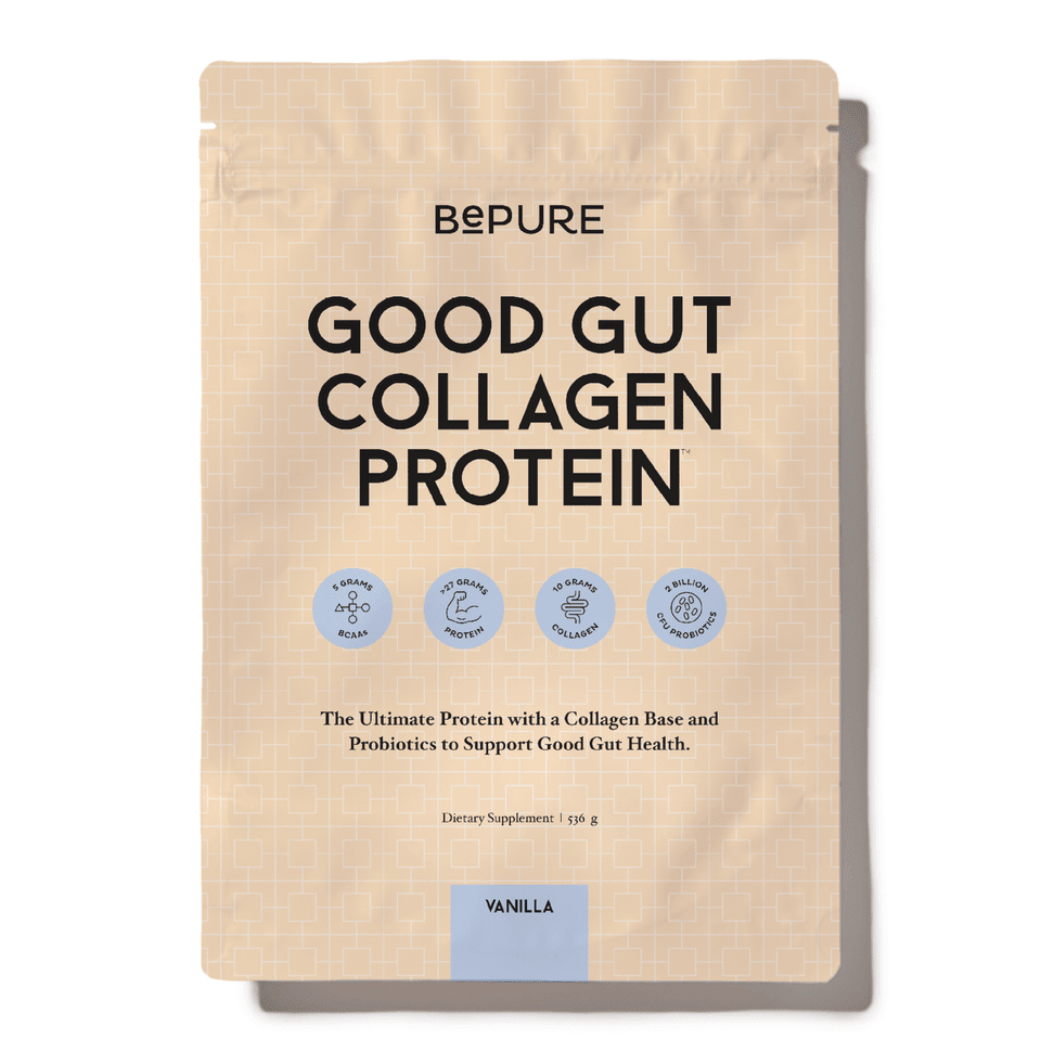 BePure Good Gut Collagen Protein Pouch - 1st Stop Marshall's Health Shop, Gift Shop! - Heath and Natural Therapy New Brighton Christchurch - Naturopath