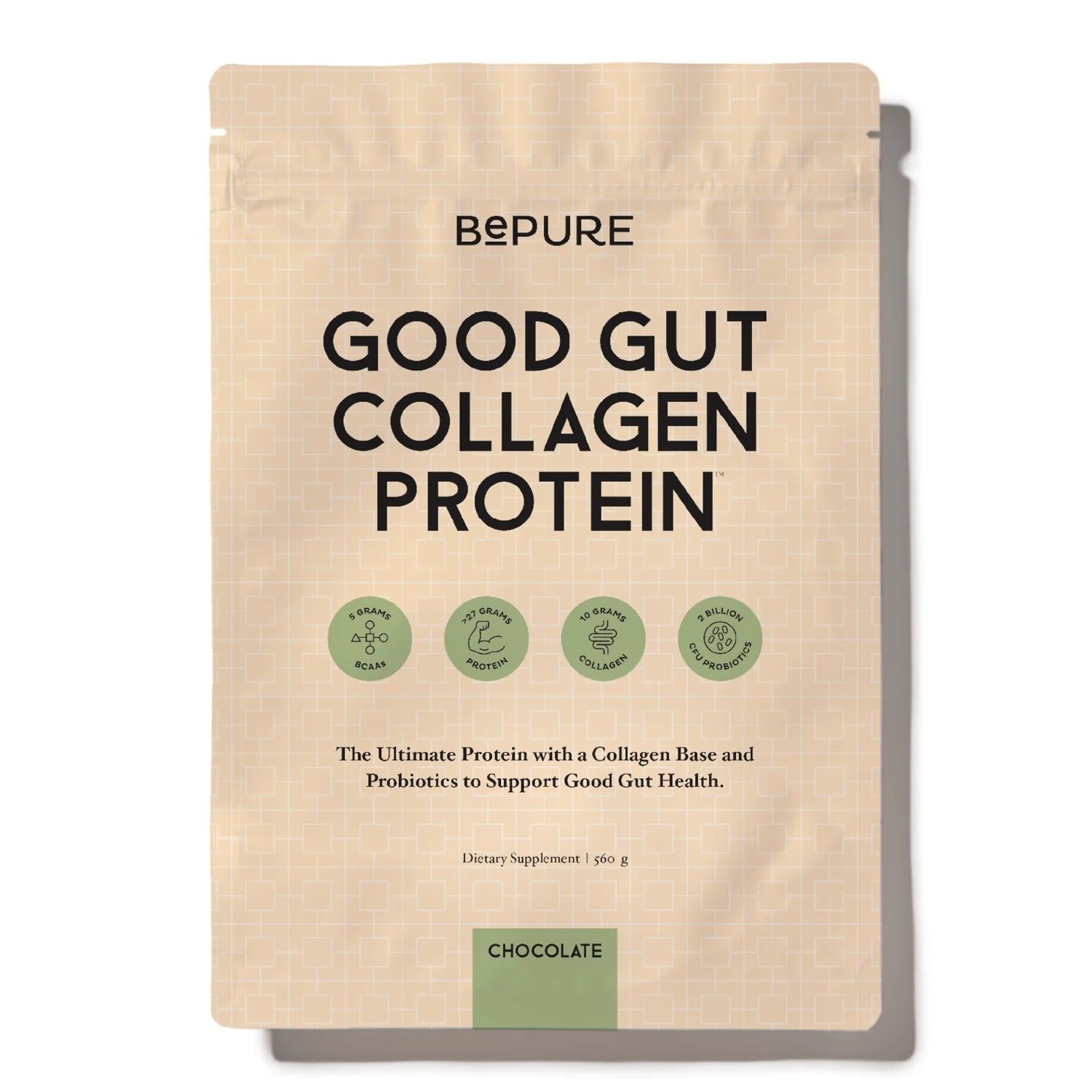 BePure Good Gut Collagen Protein Pouch - 1st Stop Marshall's Health Shop, Gift Shop! - Heath and Natural Therapy New Brighton Christchurch - Naturopath