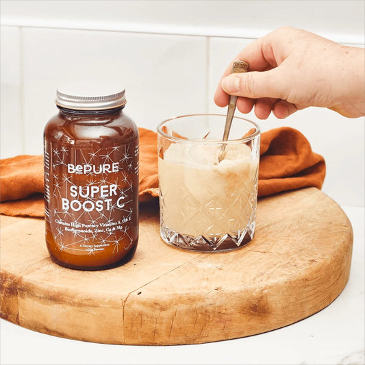 BePure Super Boost Vitamin C 200g - 1st Stop Marshall's Health Shop, Gift Shop! - Heath and Natural Therapy New Brighton Christchurch - Naturopath