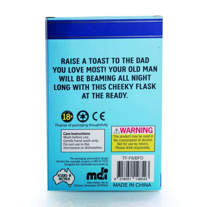 Best Dad Metal Flask - MarshallsHealthShop
