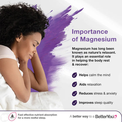 Better You Magnesium Max 3-in-1 Sleep Powder 160g - 1st Stop Marshall's Health Shop, Gift Shop! - Heath and Natural Therapy New Brighton Christchurch - Naturopath