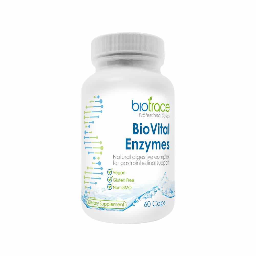 BioTrace BioVital Enzymes 60Caps - MarshallsHealthShop