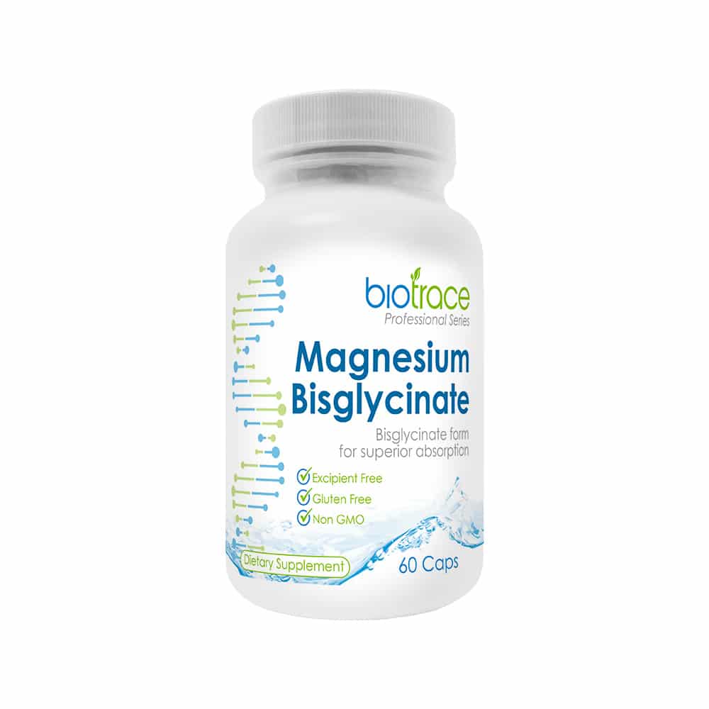 BioTrace Magnesium Bisglycinate 60 Caps - MarshallsHealthShop