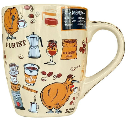 Bistro Mug Coffee Kiwis - 1st Stop Marshall's Health Shop, Gift Shop! - Heath and Natural Therapy New Brighton Christchurch - Naturopath
