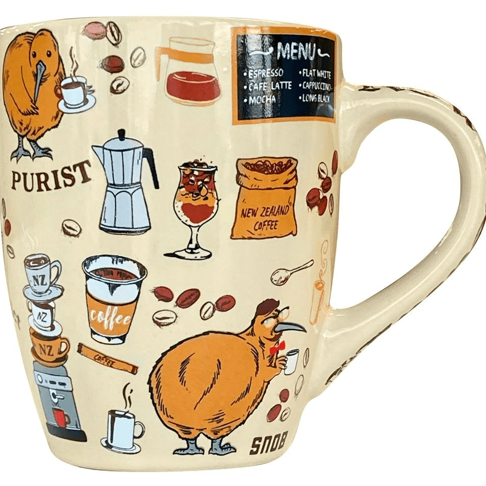 Bistro Mug Coffee Kiwis# - 1st Stop Marshall's Health Shop, Gift Shop! - Heath and Natural Therapy New Brighton Christchurch - Naturopath#