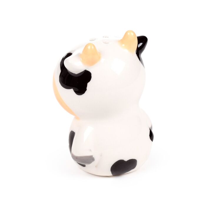 Black and White Cow Ceramic Salt & Pepper Set - 1st Stop Marshall's Health Shop, Gift Shop! - Heath and Natural Therapy New Brighton Christchurch - Naturopath