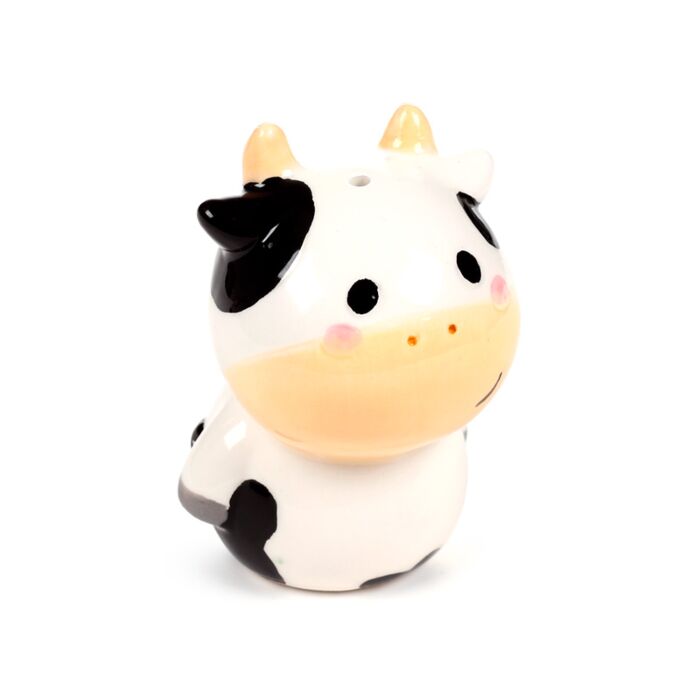 Black and White Cow Ceramic Salt & Pepper Set - 1st Stop Marshall's Health Shop, Gift Shop! - Heath and Natural Therapy New Brighton Christchurch - Naturopath