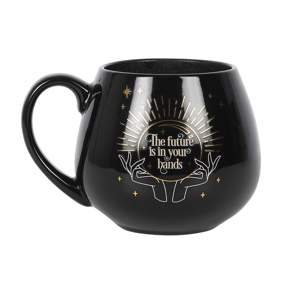 Black Fortune Teller Colour Changing Mug - MarshallsHealthShop