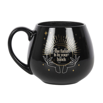 Black Fortune Teller Colour Changing Mug - MarshallsHealthShop