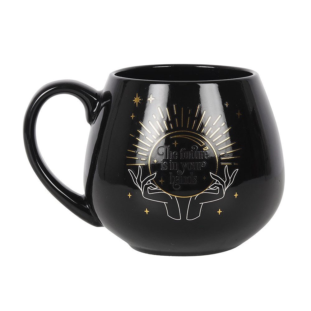Black Fortune Teller Colour Changing Mug - MarshallsHealthShop