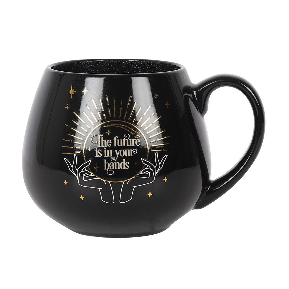 Black Fortune Teller Colour Changing Mug - MarshallsHealthShop