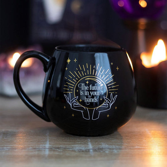 Black Fortune Teller Colour Changing Mug - MarshallsHealthShop