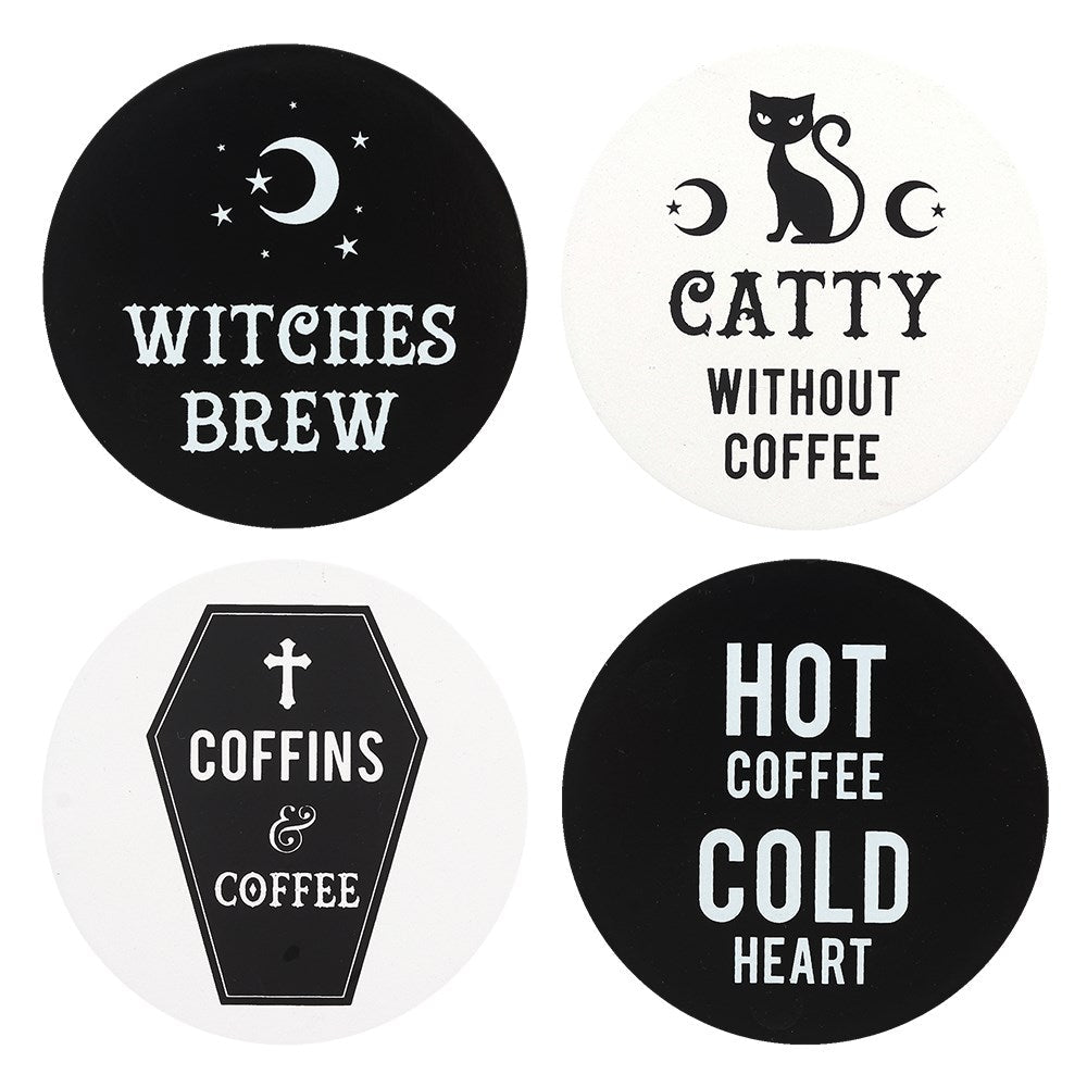 Black Magic Coasters - MarshallsHealthShop