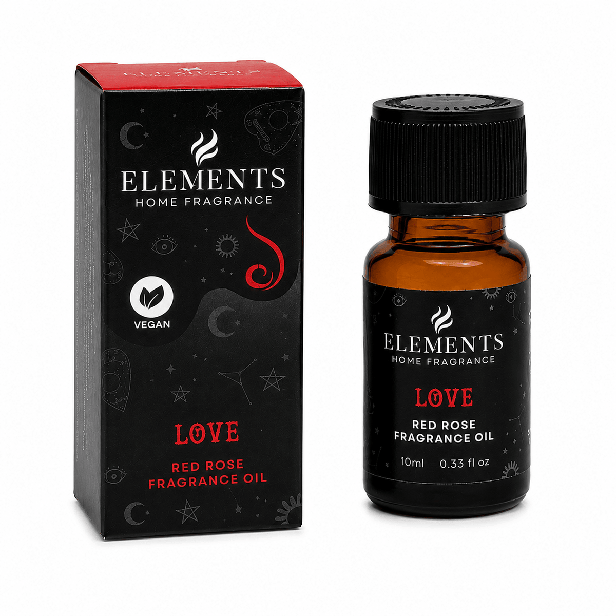 Black Magic Love Red Rose Fragrance Oil 10ml - 1st Stop Marshall's Health Shop, Gift Shop! - Heath and Natural Therapy New Brighton Christchurch - Naturopath