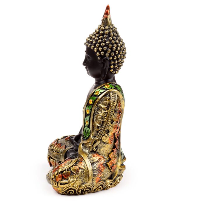 Black & Orange Gold Thai Buddha Contemplation

Height 21cm Width 13cm Depth 9cm

564 grams

1st Stop, Marshall's Health Shop, Gift Shop!

SKU: BUD384