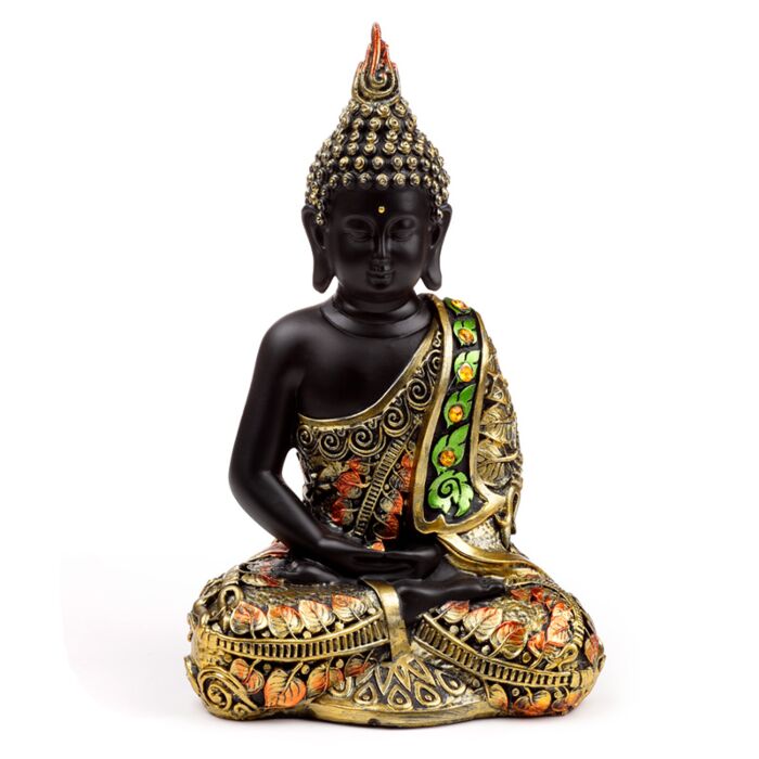 Black & Orange Gold Thai Buddha Contemplation

Height 21cm Width 13cm Depth 9cm

564 grams

1st Stop, Marshall's Health Shop, Gift Shop!

SKU: BUD384