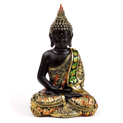Black & Orange Gold Thai Buddha Contemplation

Height 21cm Width 13cm Depth 9cm

564 grams

1st Stop, Marshall's Health Shop, Gift Shop!

SKU: BUD384