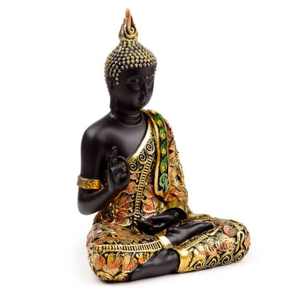 Black & Orange Gold Thai Buddha Mediation

Height 21cm Width 15cm Depth 10cm

655grams

1st Stop, Marshall's Health Shop, Gift Shop!

SKU: BUD383