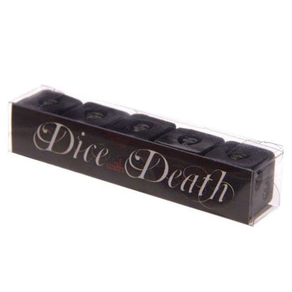 Black Skull Dice - Pack of 5 - MarshallsHealthShop