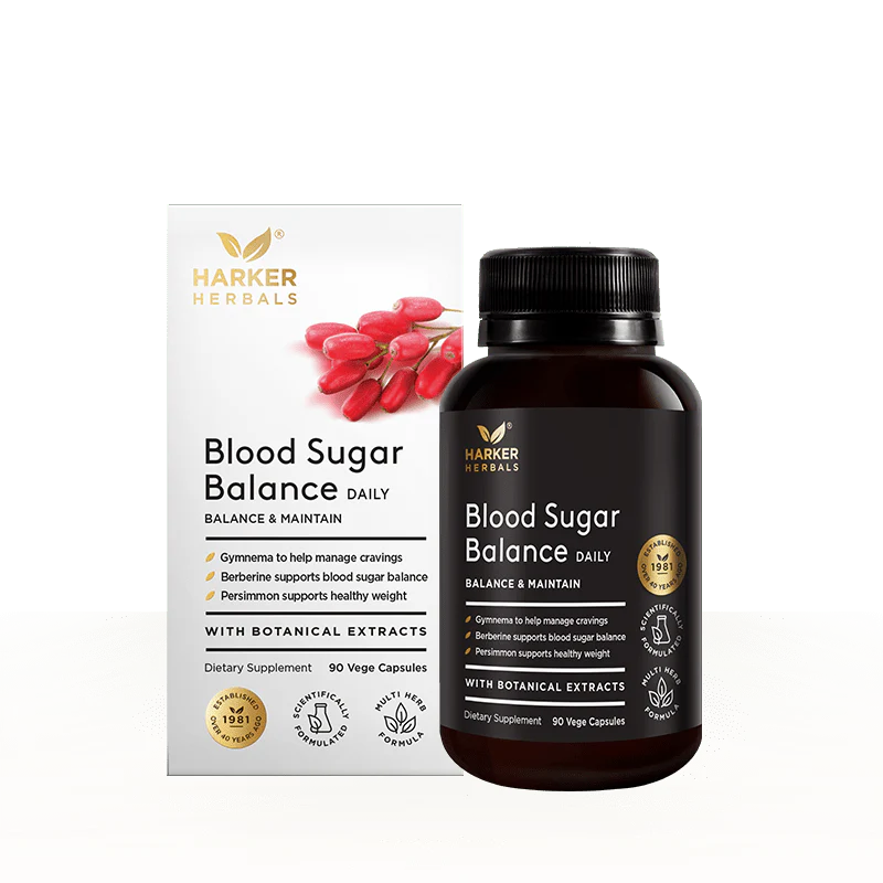 Harker Herbals Blood Sugar Balance Caps 90 Vege Capsules