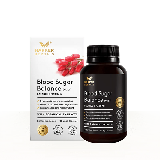 Harker Herbals Blood Sugar Balance Caps 90 Vege Capsules