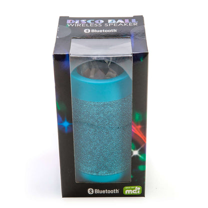 Blue Disco Ball Wireless Speaker - 1st Stop Marshall's Health Shop, Gift Shop! - Heath and Natural Therapy New Brighton Christchurch - Naturopath