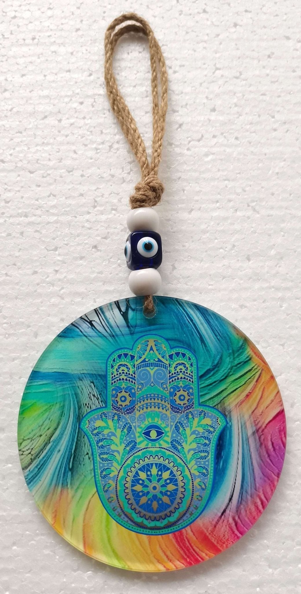 Boho Hamsa Wall Hanging (EWH20) - MarshallsHealthShop
