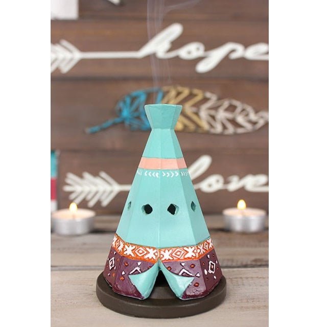 Boho Teepee Incense Cone Holder - MarshallsHealthShop